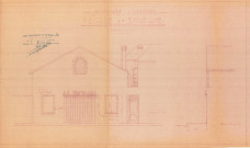 PC5311, permis de construire du directeur du Patronage Saint Léonard, pour l'aménagement d'une chaufferie et d'une enseigne publicitaire au cinéma "Le Familial" au 18 bis rue Eugène Lecointre (dépôt : 21/10/1952, décision : 02/09/1953) : plans, correspondance, formulaire de demande, arrêté).