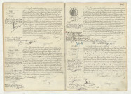 Acte de naissance de VALLEE Maurice Hilaire (12 avril 1905),acte de naissance de POTTIER Marie Anne enfant naturel (14 avril 1905),acte de naissance de FOUGERARD Albertine Georgette (14 avril 1905),acte de naissance de MONTAIN Marguerite Marie Léontine (15 avril 1905).