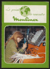 Alençon, réunion du conseil de surveillance (mars 1975) ; service du contrôle central, M. Kreyder et M. Proyart ; M. Robert directeur de l'école technique privée Moulinex d'Alençon ; tennis de table, Jacques Coupry international corporatif ; la bibliothèque du service formation d'Alençon : lot de 4 bandes de 6 négatifs noir et blanc (Martine Adéjès).