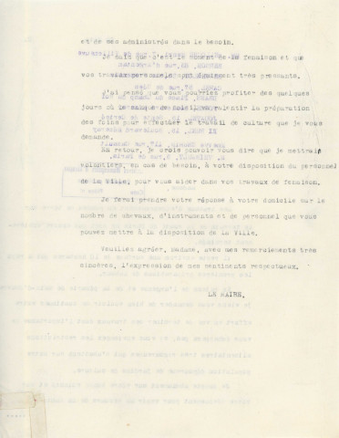 Jardins ouvriers, réquisition et exploitation agricole des parcelles de l'aérodrome (1941-1943) : correspondance, arrêtés, plans, procès-verbal, rapport.