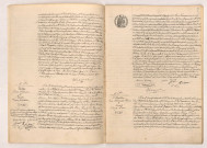 Transcription d'un jugement de divorce de CHABRION et DUBREUIL (15 Octobre 1907), Acte de mariage de VENISSE Julien Éléonore et RAISON Marie Joséphine (16 Novembre 1907), ALEXANDRE Isaïe Ferdinand Henri et FESSARD Anaïse Marie (18 Novembre 1907).