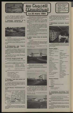 Alençon Notre Cité, journal d'information municipale et districale n°69 (mai 1984).