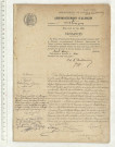 Acte de naissance de CHANOT Robert Eugène Maurice enfant naturel (1 janvier 1905).