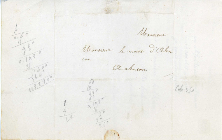 Lavoir Saint Isige ou lavoir de Lancrel, entretien et réparations (1864-1897) : correspondance, pétitions ; amélioration de l'aménagement, cession de terrain entre la ville et l'asile d'aliénés départemental (30 octobre 1872-31 juillet 1876) : convention de cession, plans, devis estimatif ; établissement d'un étendage et dallage du sol (18 mars - 9 avril 1878) : devis, délibération, quittance, gestion (1880-1898) : règlement, pétition des habitants de Lancrel.