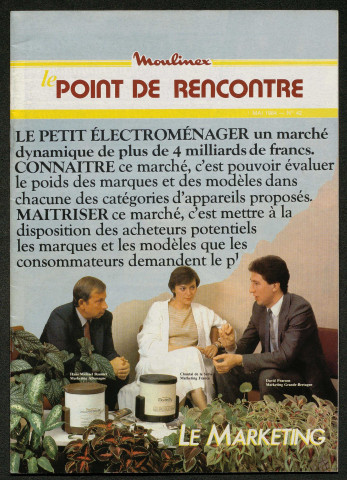 Le Point de rencontre Moulinex n°42 ( mai 1984)