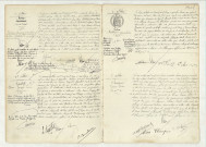Acte de naissance de LESAGE Marcel Robert (1er octobre 1913),acte de naissance de GAESTEL Henri Joseph Louis (1er octobre 1913),acte de naissance de LEDUC Madeleine Armandine (3 octobre 1913),reconnaissance CHAMPIN Léonce Louise (6 octobre 1913).
