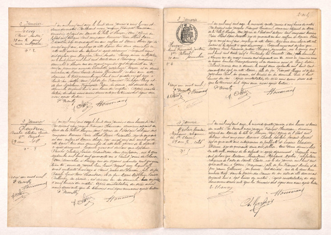 Registre des actes de décès (1911).