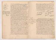 Acte de mariage de POULIN Georges Arthur Daniel et GAILLET Esther Marie Louise (23 Octobre 1908), TUSLANE Raymond Marie Auguste et BOUILLIE Yvonne Josephine Juliette Eugénie (26 Octobre 1908).