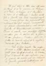 Correspondance de M de Brébisson à Mme Descoutures, épouse de Reynold Ernut-Descoutures (greffier de commerce, fils de Louise Vallory), remerciements pour lui avoir offert son livre « Madame Hilaire »