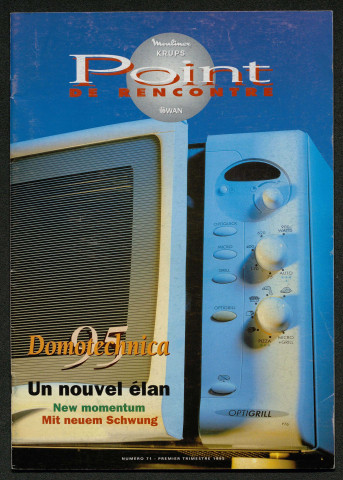 Le Point de rencontre Moulinex n°71 ( premier trimestre 1995)