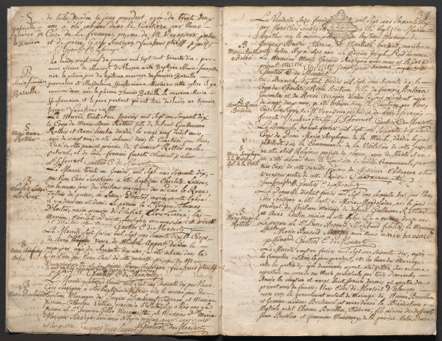 Paroisse Saint-Pierre de Montsort, registre des baptêmes, mariages et inhumations (2 janvier 1770 - 31 décembre 1779).