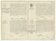 Acte de naissance de MANGUIN Bernard Jean Joseph (16 mai 1905),reconnaissance de HUREAU Victor Gustave (19 mai 1905),reconnaissance de SALOMON Madeleine Marie (19 mai 1905),acte de naissance de CABRILLAC Eugène Henri (18 mai 1905).