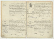 Reconnaissance de NARBONNE Thérèse Hélène (11 février 1908),acte de naissance de BAROUX Gaston Auguste Lucien (10 février 1908),acte de naissance de LE METAIS Alfred Paul Marie Joseph Clément (13 février 1908),acte de naissance de MOULE Robert Charles Eugène (13 février 1908).