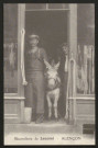 Alençon (Orne), Bourrellerie de Lancrel, carte postale ancienne noir et blanc n°1152, carte éditée par A.C.N.M, 15e salon 26/11/95, tirage limité à 1500 exemplaires, 22816 bémo graphic, sd, (14x9), AMA, 2 exemplaires.