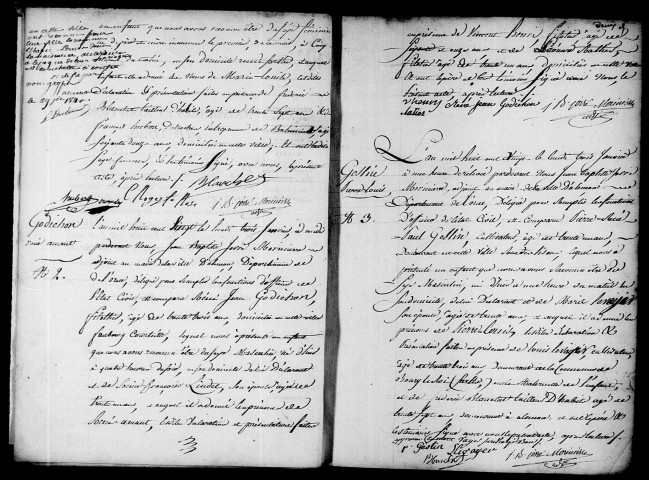 Registre des actes de naissance et adoption (1er janvier - 31 décembre 1820).