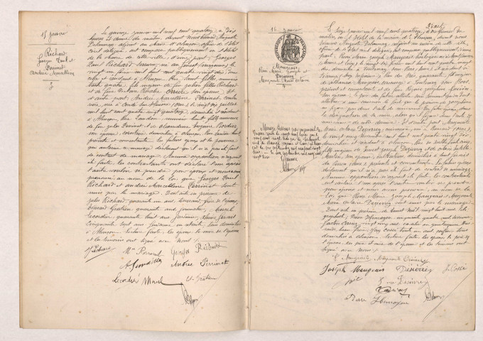 Registre des actes de mariage (1914).