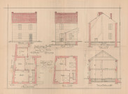 permis de construire n°35, Construction d'une maison d'habitation Rue Lallemand Alençon, (date de décision : 27/06/1929), (auteur du projet, architecte : LEGOUT Louis (expert métreur)).