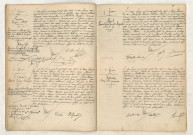 Acte de naissance de LEROUX Eugène Albert (02 février 1917), Acte de naissance de LE COUAIL Marcel Pierre François (04 février 1917), Reconnaissance de MÉREL Maximilienne Georgette Marguerite (05 février 1917), Acte de naissance de MALHERBE Marguerite Germaine (06 février 1917).