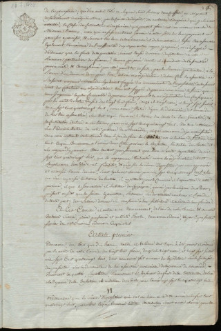 Registre des délibérations du conseil de Ville (11 juillet 1789-04 août 1790).