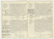 Acte de naissance de PERINNET Juliette Charlotte (31 janvier 1906), acte de naissance de PISSOT Alice Marie enfant naturel (30 janvier 1906), acte de naissance de COESNON Hélène Jeanne (31 janvier 1906), acte de naissance de BRARD Yvonne Marie (1 février 1906).