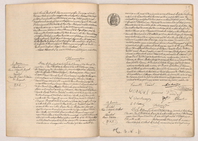 Registre des actes de mariage (1906).