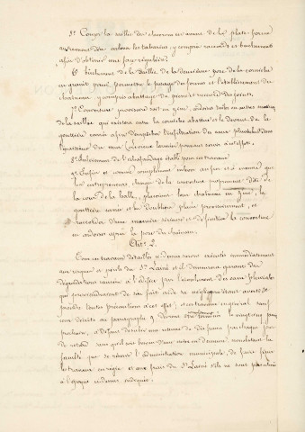 Couverture de la Halle au blé en fer et verre (1863-1864), travaux de couverture, de zinguerie, exécution : acte de soumission ; travaux de maçonnerie : certificat de réception.