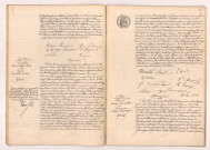 Acte de mariage de VILMER François Henri et BOUVIER Madeleine Joséphine (18 Avril 1907), GRANDIN Louis Aglaé Victor et MOREL Henriette Léonide (27 Avril 1907), BLIVET Georges Joseph Louis et MANCEAU Célina Augustine (03 Mai 1907)