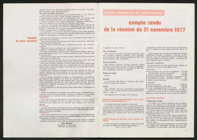 Le Point de rencontre Moulinex n°16 (décembre 1977)