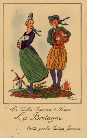 Commerces, articles publicitaires Chocolat Guérin, biscuits Lefèvre-utile, lampes Philips, dragées de Verdun, source Lagoutte Saint. Yorre , les Farines Jammet, les grands vins F. Sénéclauze, collection particulière Nicole Renard, don 2005.