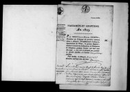Registre des actes de naissance et adoption (1er janvier - 31 décembre 1819).