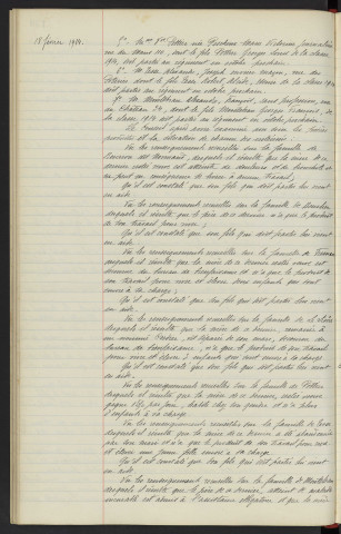 Recrutement, soutiens de famille : Avis du Conseil