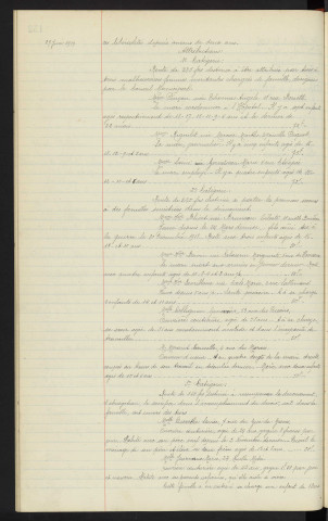 Legs Mme veuve NOBLESSE, attribution