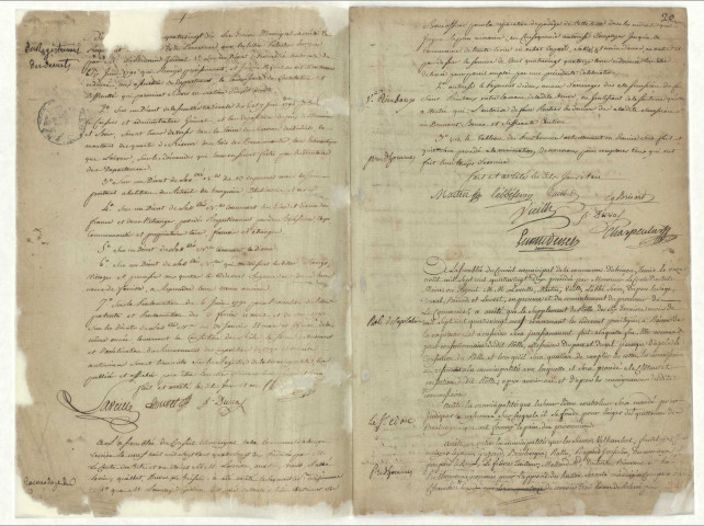 Délibérations du conseil général de la commune d'Alençon (19 avril 1794-19 avril 1795).