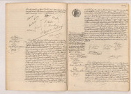Acte de mariage de RICHER Louis Joseph Clovis et DELAUNAY Jeanne Marie (27 février 1905), acte de mariage de SAILLANT Henri Edmond et LOCHON Charlotte Angeline Alphonsine (27 février 1905), acte de mariage de LAIR Émilien Joseph Maurice et VENTE Eugénie Victorine Pauline (1er mars 1905)