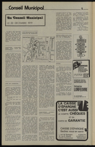 Alençon Notre Cité, journal d'information municipale et districale n°28 (février 1980).