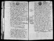 Acte de naissance de CHOLET Louis Damien (20 novembre 1793),acte de naissance MABILLE Jean François Martin enfant naturel (21 novembre 1793).