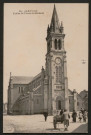 Alençon (Orne), Eglise St-Pierre de Montsort, carte postale ancienne noir et blanc n°20, arecole, marque dép, 11 Q, de Versailles, Nantes, sd, (14x9), AMA.