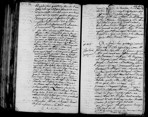 Acte de naissance de Jean Marie enfant trouvé (2 janvier 1797),acte de naissance de Thérèse Julie enfant trouvé (2 janvier 1797),acte de naissance de Auguste Jean enfant trouvé (3 janvier 1797).