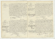 Acte de naissance de PHILIPPE André Robert Adolphe (21 juin 1906), acte de naissance de PIOGET Arthur René Marin (20 juin 1906), acte de naissance de GAUDIN Raymond Louis Emile (23 juin 1906), acte de naissance de RONDEAU Pierre Marcel Henri (23 juin 1906).