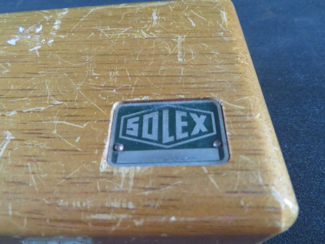 Outillage, "Solex" 1 pièce, petit coffret (métal, bois), (don de l'association Moulinex Jean Mantelet), AMA
