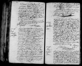 Acte de naissance de Catherine enfant trouvé (26 décembre 1796),acte de naissance de BALU Athénaïse Jeanne André (27 décembre 1796),acte de naissance de DUE Victor enfant naturel (28 décembre 1796),acte de naissance de BOBE DESSALLES Pierre (29 décembre 1796).