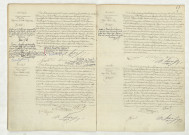Acte de naissance de FORESTIER Suzanne Juliette Augustine (25 aoüt 1909),reconnaissance de LEMARCHAND Louise Charlotte Adèle (30 août 1909),acte de naissance de POILPRE Roger Louis Léon (30 août 1909),acte de naissance de HUARD Jean Léon Victor (1er septembre 1909)