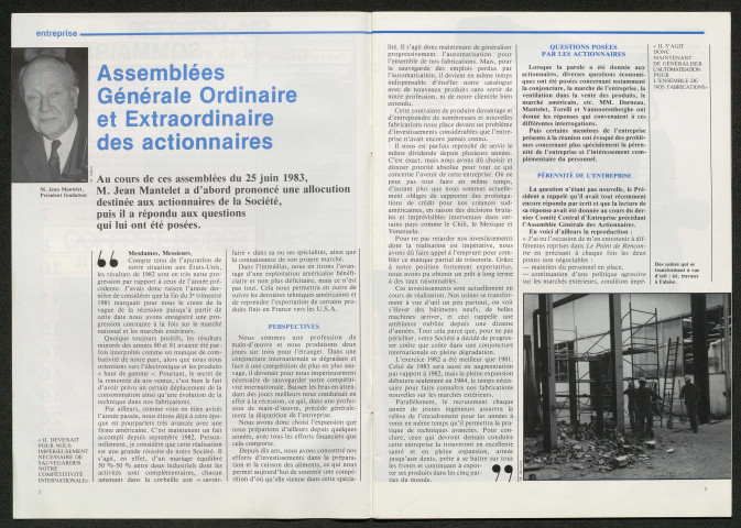 Le Point de rencontre Moulinex n°39 (octobre 1983)