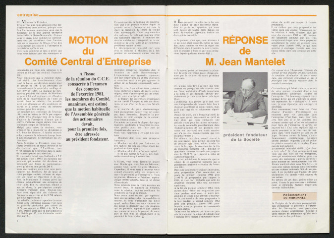Le Point de rencontre Moulinex n°34 (juillet 1982)