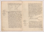 Acte de mariage de FOUQUET Basile François et ERNOULT Vitaline Armandine (10 novembre 1905), acte de mariage de SILLIERE Émile Alexandre Théophile et GOUALIER Céline Joséphine (10 novembre 1905), acte de mariage de BOUTTIER Ernest Joseph et ROUSTEL Marie Augustine Léonce (11 novembre 1905)