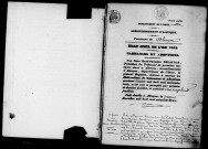 Registre des actes de naissance et adoption (1863).