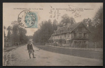 Condé-sur-Sarthe (Orne), Le Pont percé, dépendance du château de Vervaine, carte postale ancienne noir et blanc n°56, édition CAP Paris, (Date d'utilisation : 02 octobre 1906), (14x9), AMA.