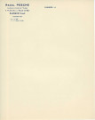 Laboratoire d'analyses médicales : ordonnances type de Raoul Pesche.
