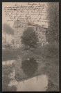La Normandie, Environs d'Alençon, Condé sur-Sarthe (Orne), Le Moulin, carte postale ancienne noir et blanc n°59, la C.P.A. (Date d'utilisation : 20 mai 1904), (14x9), AMA.