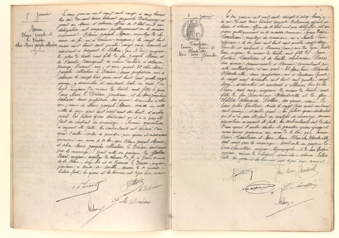 Registre des actes de mariage (1920).